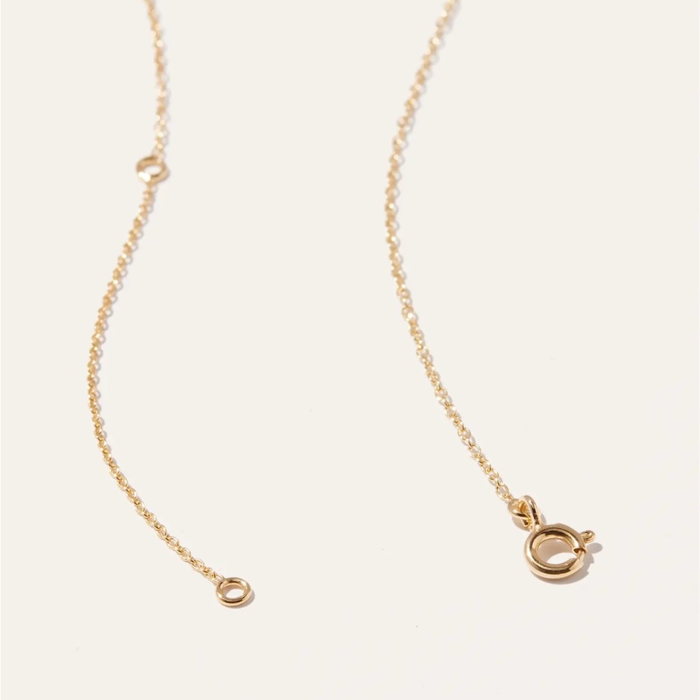 Quince 14K Gold Diamond Bezel Necklace,
Carat Weight 0.06 - Picture 3 of 5